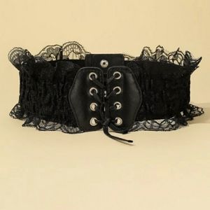 New Lace-Up Front Lace Belt